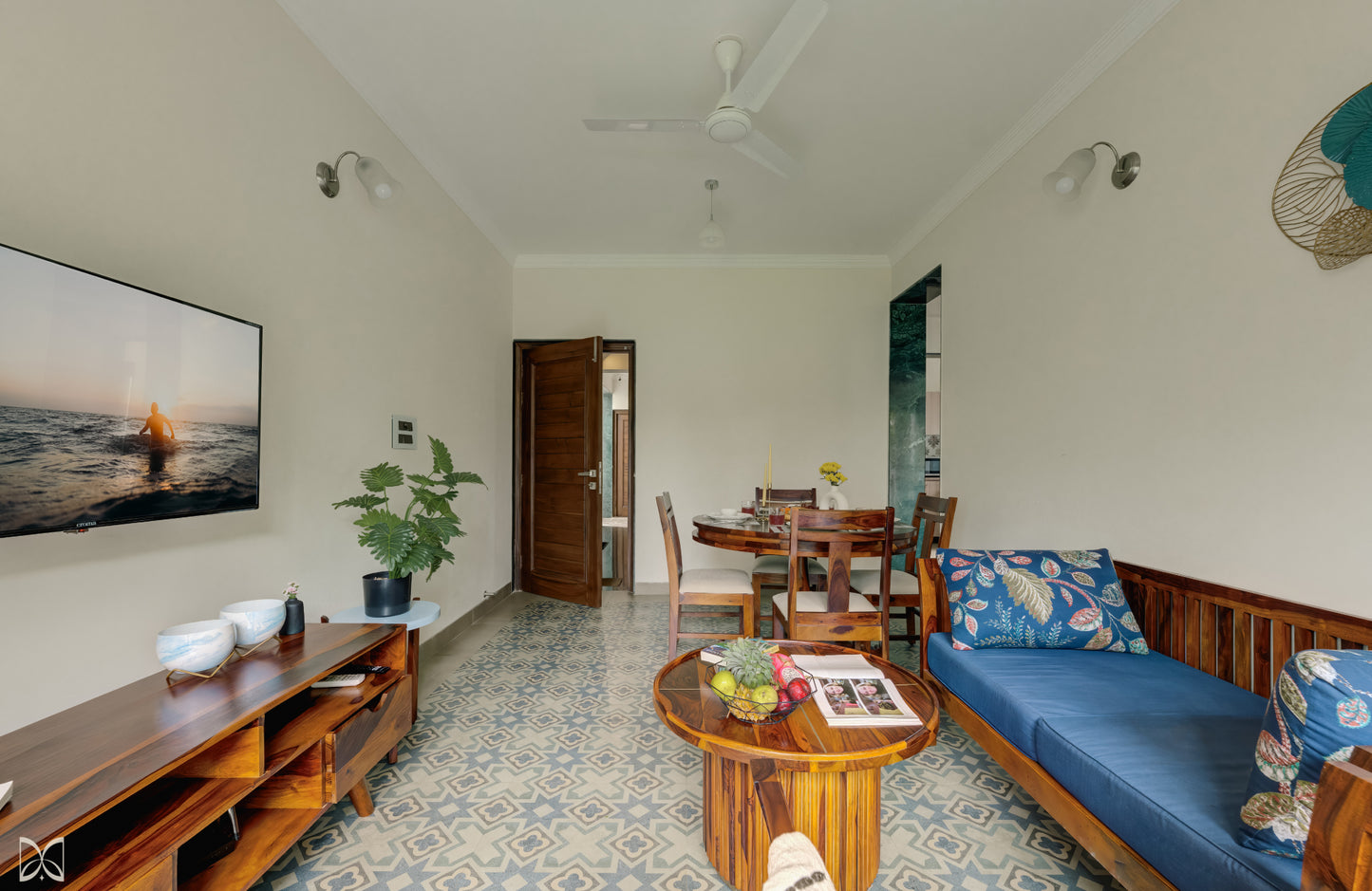 Stylish 1 Bed Apt - North Goa